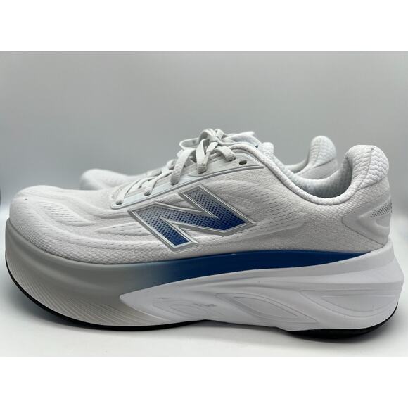 New Balance Fresh Foam X More V6 Men’s Size 11 White Blue Agate MMORLB6 New,